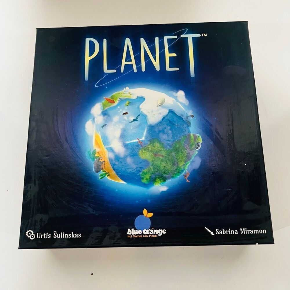 Planet Board Game by Blue Orange Games 3D Strategic Build Magnetic